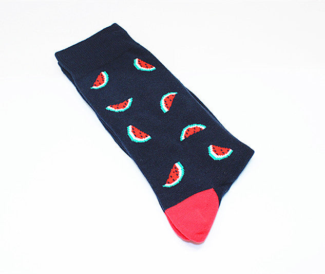 Harajuku Happy Men socks Funny Mens Sloth Sock Women animal fox chili Moustache sloths Novelty Sock combed cotton funny Socks