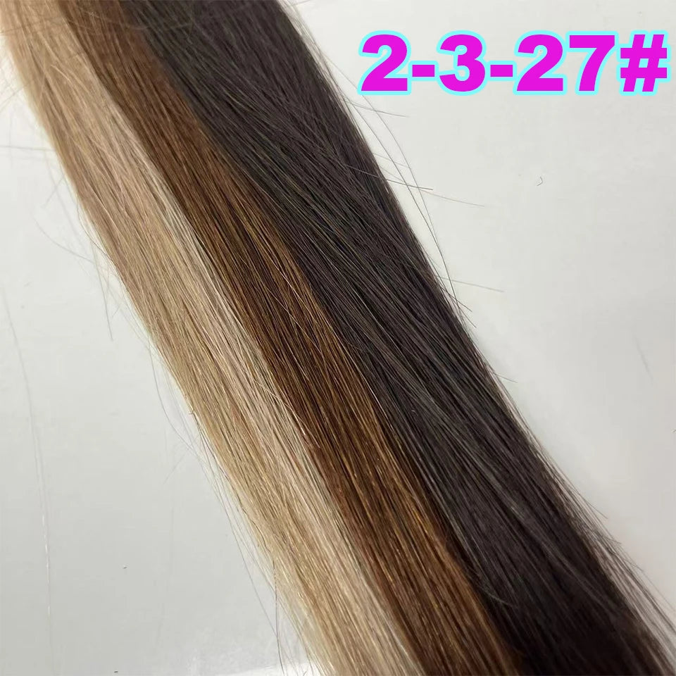 613 Striaght Human Hair No Weft 100% Virgin Bundles Highlight Original Bulk Extensions Russian Natural Unprocessed Blonde hair