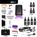 2026 UV V Light Hair Extension Set Wikytina Tools Kit, UV Extension Glue Long-Lasting Remover Machine - Salon Styling Tools