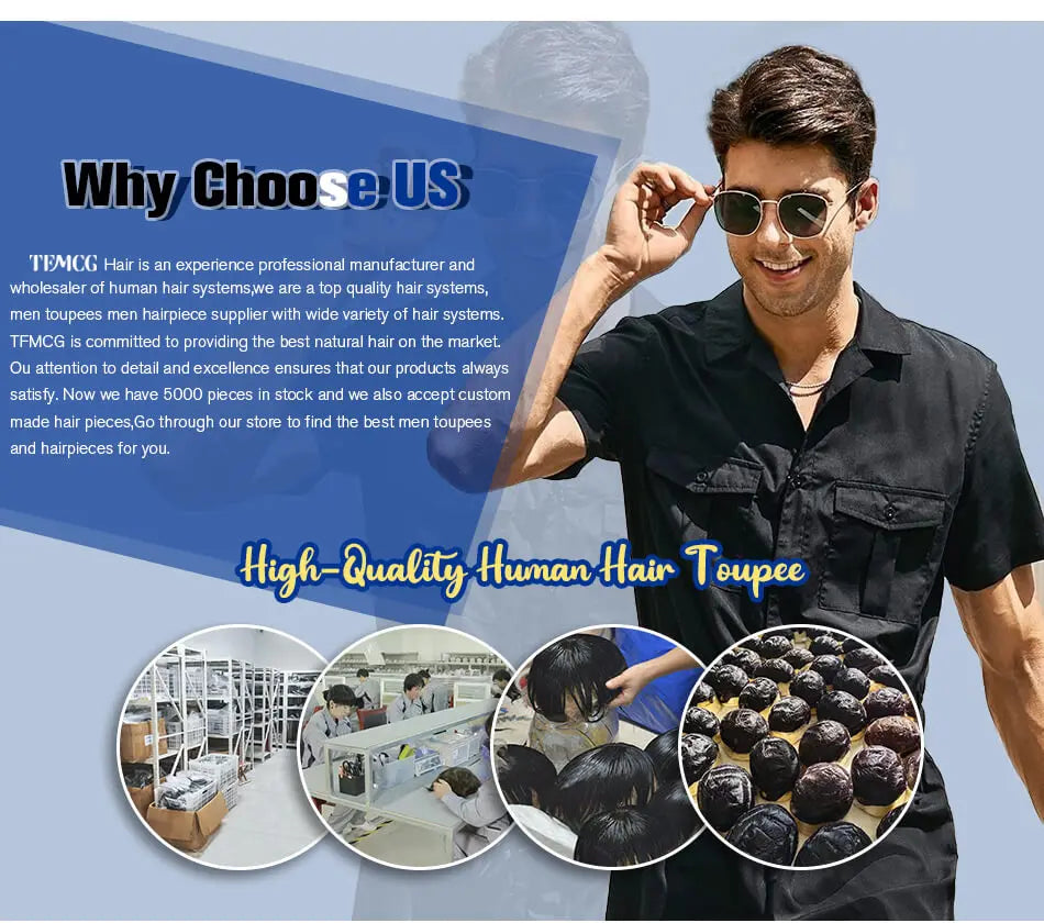 Hollywood Toupee Men Wigs Breathable Swiss Lace & Pu 100% Natural Human Hair Male Hair Prosthesis Exhuast Systems Wigs For Men