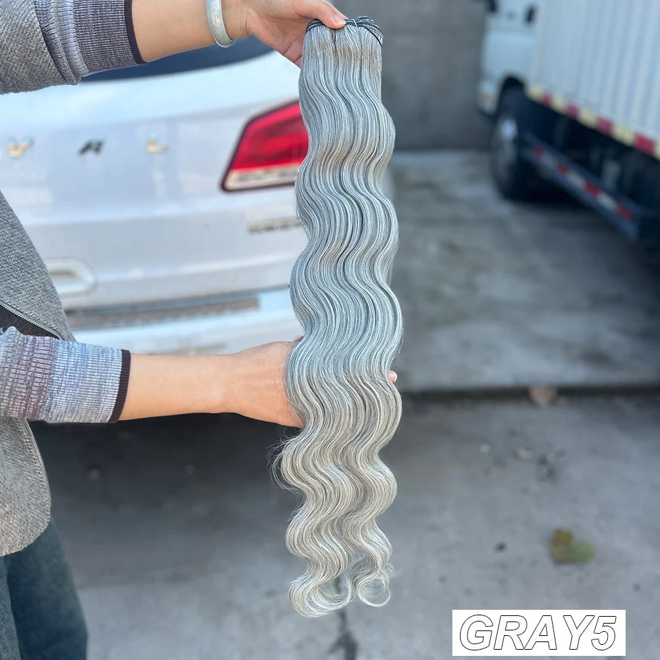 30Inches 200grams Orange Light Brown 12# M888# Body Wave Hair Weave Bundles Blond 27/613 White High Temperature Synthetic Hair