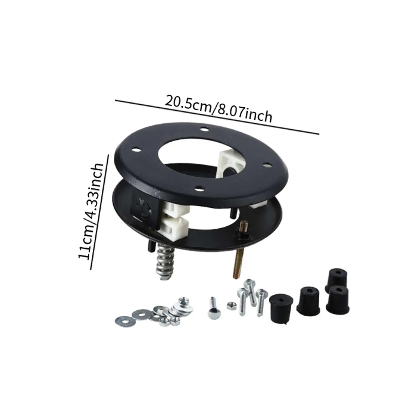 Shampoo Bowl Tilt Mechanism Shampoo Bowl Parts Easy to Install Adjustable for Hair Shop Commercial Use Deep Wash Basin Hairdress