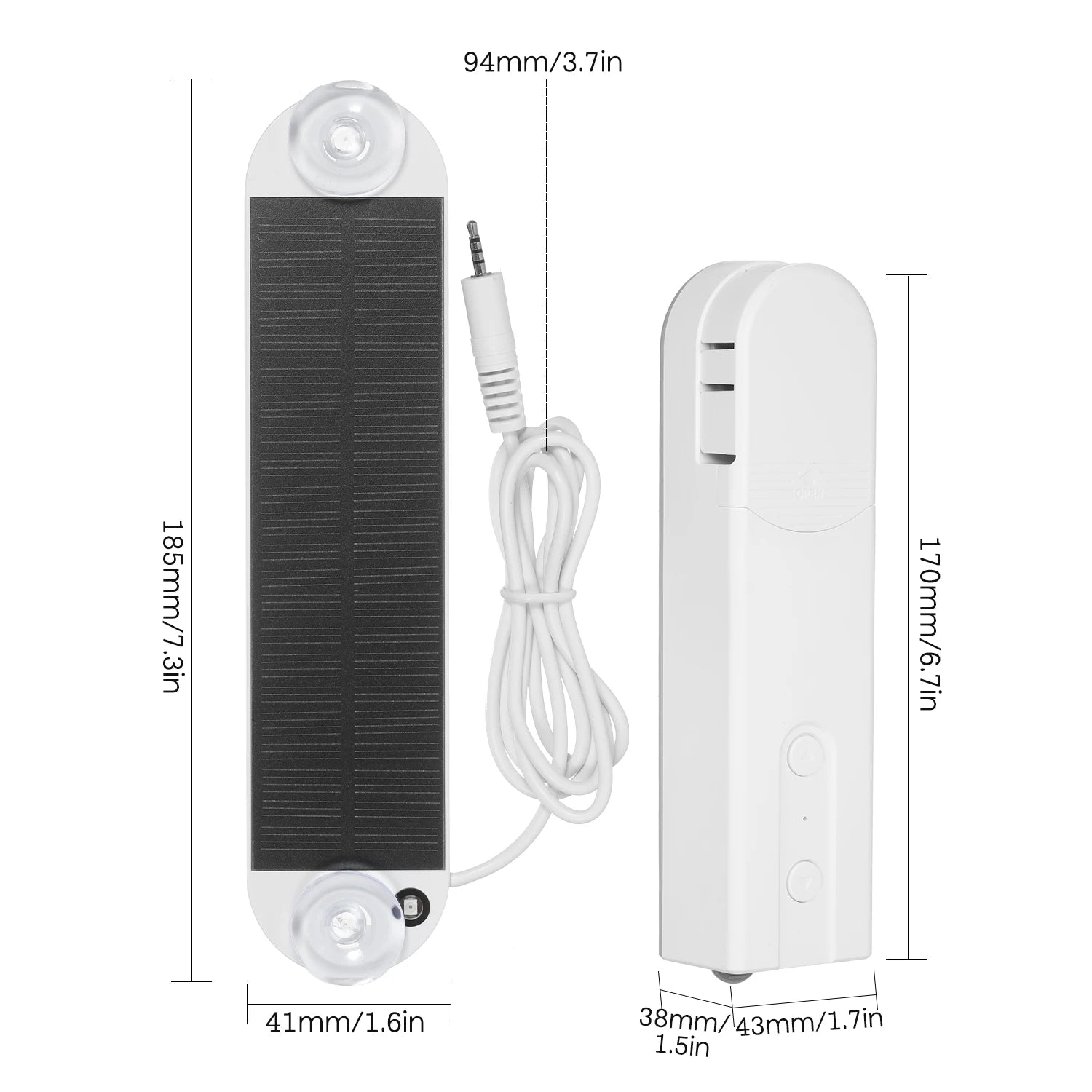 BT/Wifi/ Zigbee Control Smart Blinds Drive Motor Tuya Motorized Chain Roller Control Shade Shutter Drive Motor Replacement