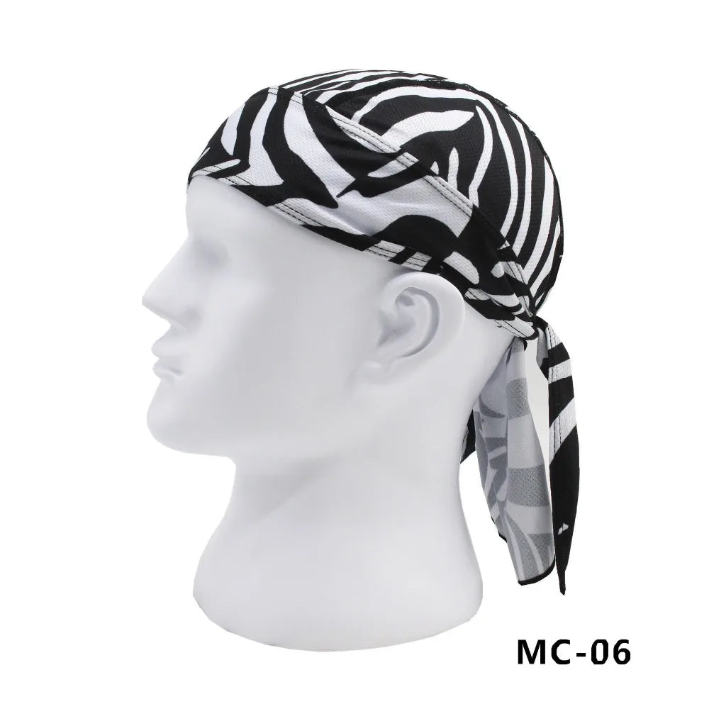 Headband Summer Scarf Men Printed Cycling Cap Sun Protection Camouflage Fishing Running Headscarf Hood Hiking Sport Women