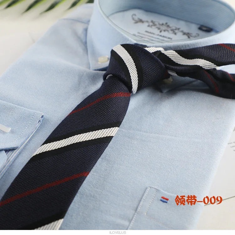 New Cotton Ties Fashion Stripe Dot Neck Tie for Wedding Business Suits Skinny Tie For Men Women Retra Slim Necktie Gravatas
