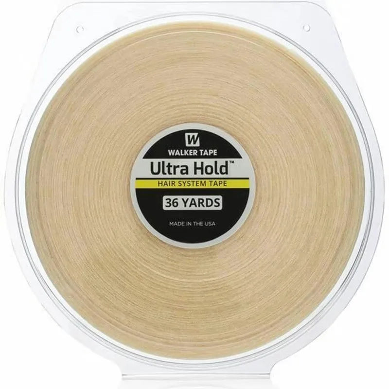 1Roll 36yards White Ultra Hold  Double Sided Tape Strong Hair System Tape  For Tape Hair Extension/Toupee/Lace Wig