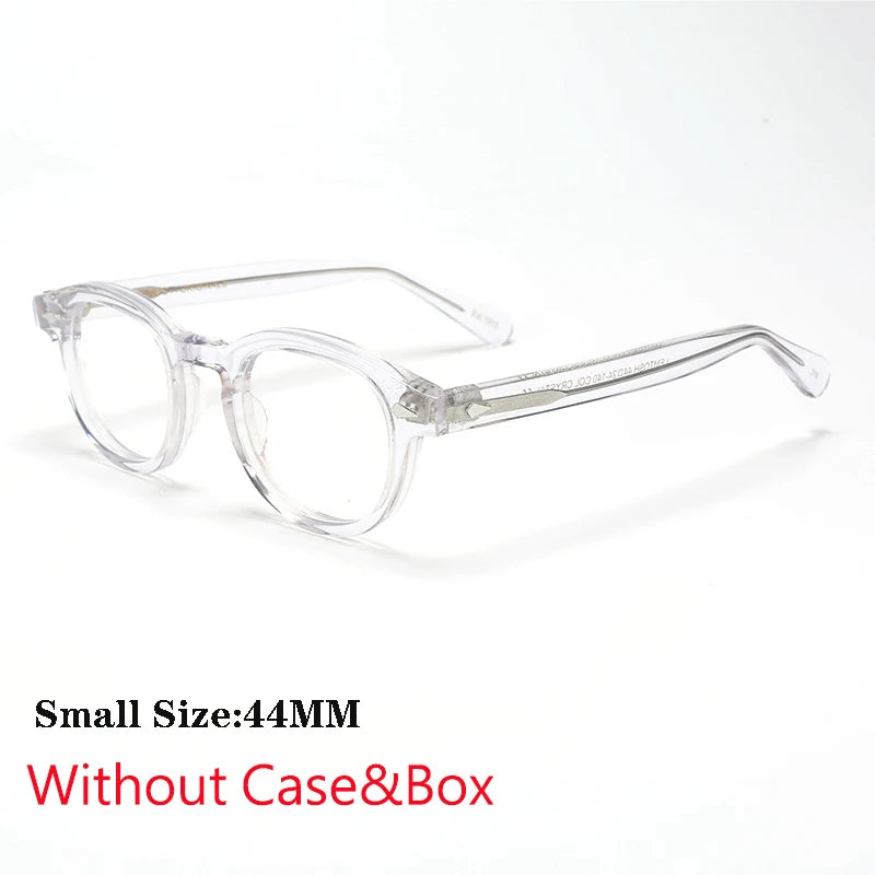 Optical Eyeglasses Frame Men Women Johnny Depp Vintage Glasses Computer Acetate Spectacle Frame For Male Clear Lens