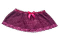 Low waist sissy gay thong g-string sexy men underwear panties with transparent  lace skirt edge design ZJH886P