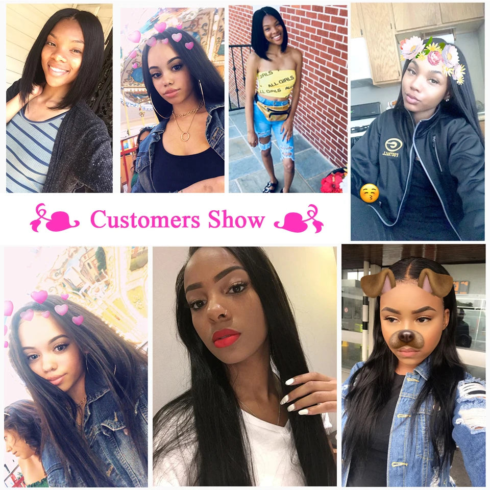 Straight Lace Closure 5x5 4x4 13x4 Lace Frontal Closure Human Hair Closure Brazilian Free Part Remy Hair Closure Natural Color