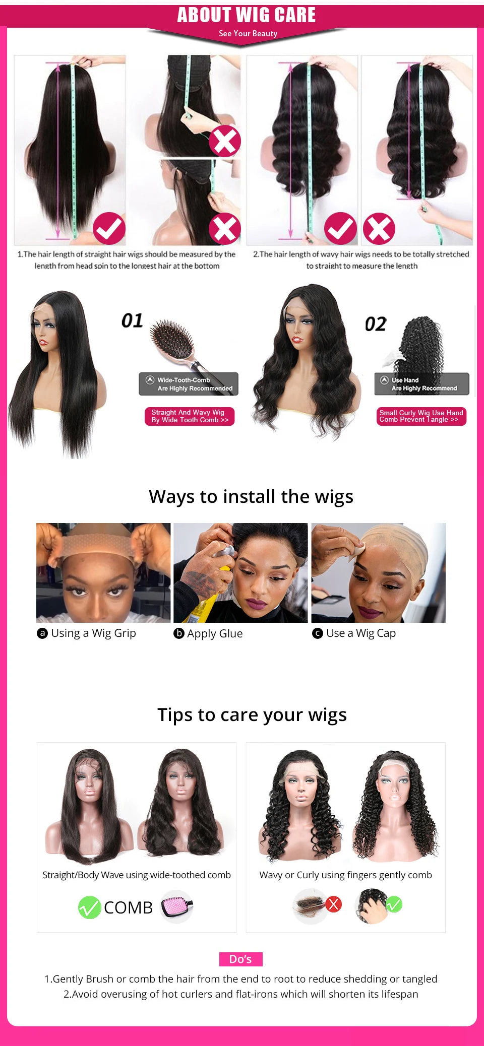 Glueless Upgrade U Part Human Hair Wig 180% Density Kinky Curly Wigs for Women No Leave Out No Glue Beginner Friendly Natural