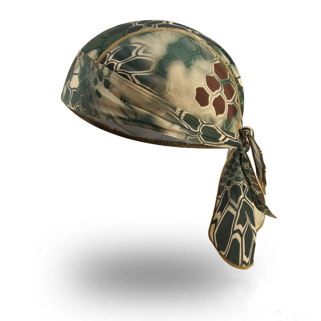 Headband Summer Scarf Men Printed Cycling Cap Sun Protection Camouflage Fishing Running Headscarf Hood Hiking Sport Women