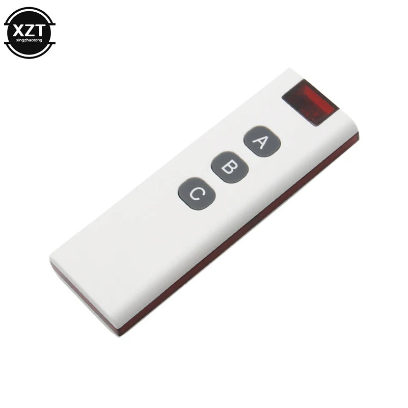 Universal RF433MHz Wireless Learning Code Digital Remote Control Transmitter for Remote Switch 1/2/3/4/6/8/10 Button Small Size