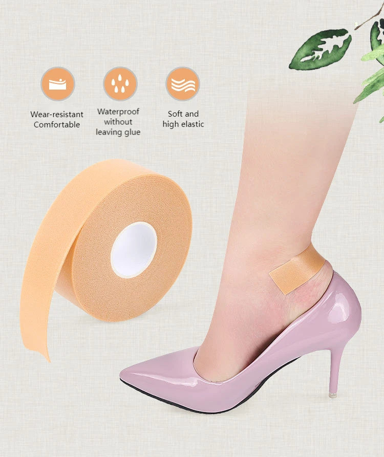 5M Gel Heel Cushion Protector Foot Feet Care Women Shoe Pads Insert Insole Sticker Useful Heel Protector Cushion Tapes
