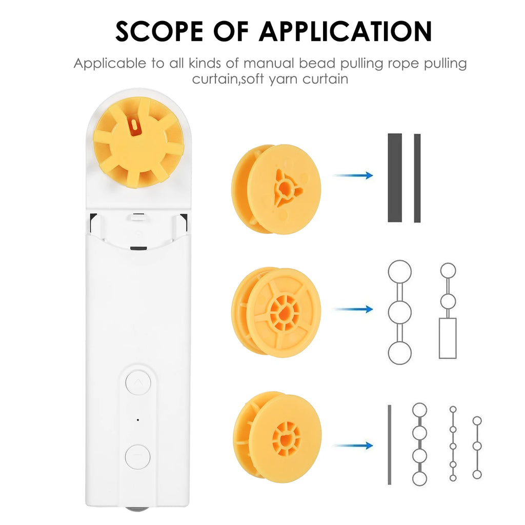 BT/Wifi/ Zigbee Control Smart Blinds Drive Motor Tuya Motorized Chain Roller Control Shade Shutter Drive Motor Replacement