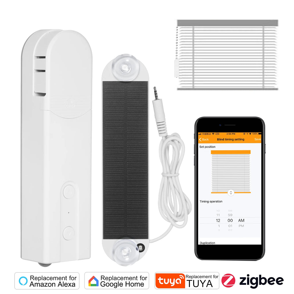 BT/Wifi/ Zigbee Control Smart Blinds Drive Motor Tuya Motorized Chain Roller Control Shade Shutter Drive Motor Replacement