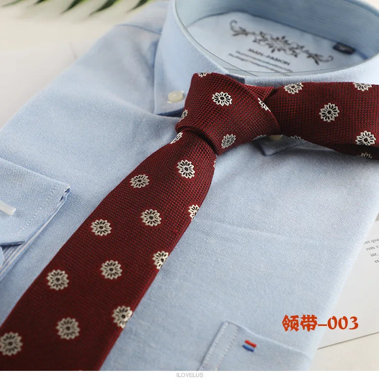 New Cotton Ties Fashion Stripe Dot Neck Tie for Wedding Business Suits Skinny Tie For Men Women Retra Slim Necktie Gravatas