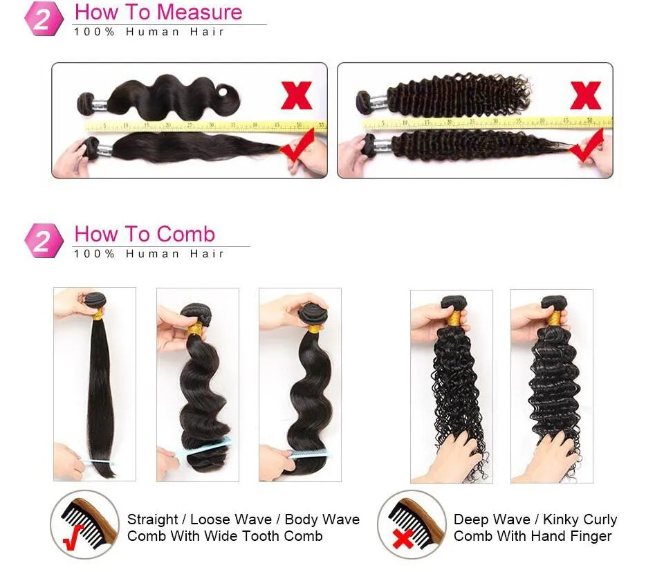 Clearance Cheap #4 Color Straight Human Hair Bundles With Closure Brazilian Virgin Human Hair Weave Bundles With HD Lace Closure