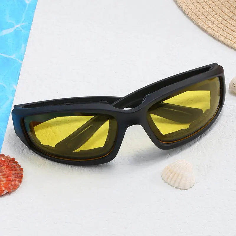 Outdoor Cycling Glasses , Skiing Glasses, Cs Tactical Sunglasses, Sports Sponge Sunglasses Effectively Block