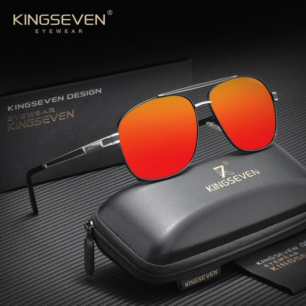 KINGSEVEN Brand Classic Sunglasses Polarized UV400 Shades Driving Glasses For Men Women Eyewear