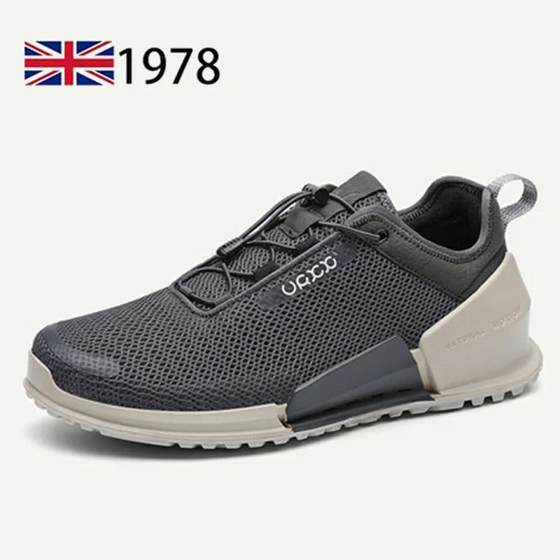 Lightweight Men's Running Shoes Outdoor Breathable Men Sports Shoes Anti-slip Male Sneakers Fashion Flexible Tennis Lace-up New