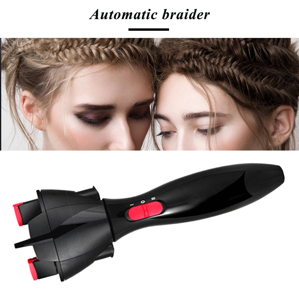 Electric Hair Braider Automatic Twist Knitted Device Hairstyle Braiding Machine