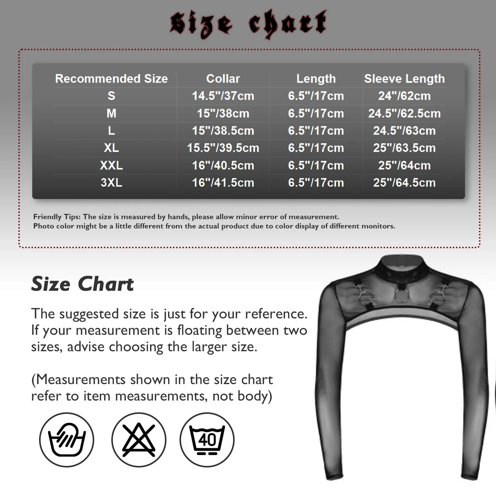 MSemis Male Mens Transparent Moto Sexy Tops Long Sleeve O-Ring Decor T-Shirt See-Through Mesh Half Crop Top Party Clubwear