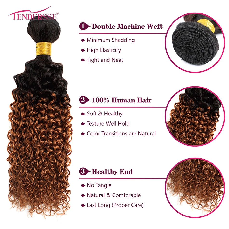 10A Mongolian Afro Kinky Curly Human Hair 2/3 Bundles with 4x4 Lace Closure 100% Unprocessed Virgin Kinky Curly Human Hair Weave