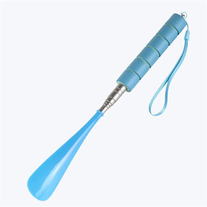 1Pc Long Handle Flexible Plastic Shoe Horns Do Not Require Bending Durable Shoe Spoons For Pregnant Shoehorn Shoe Assistants