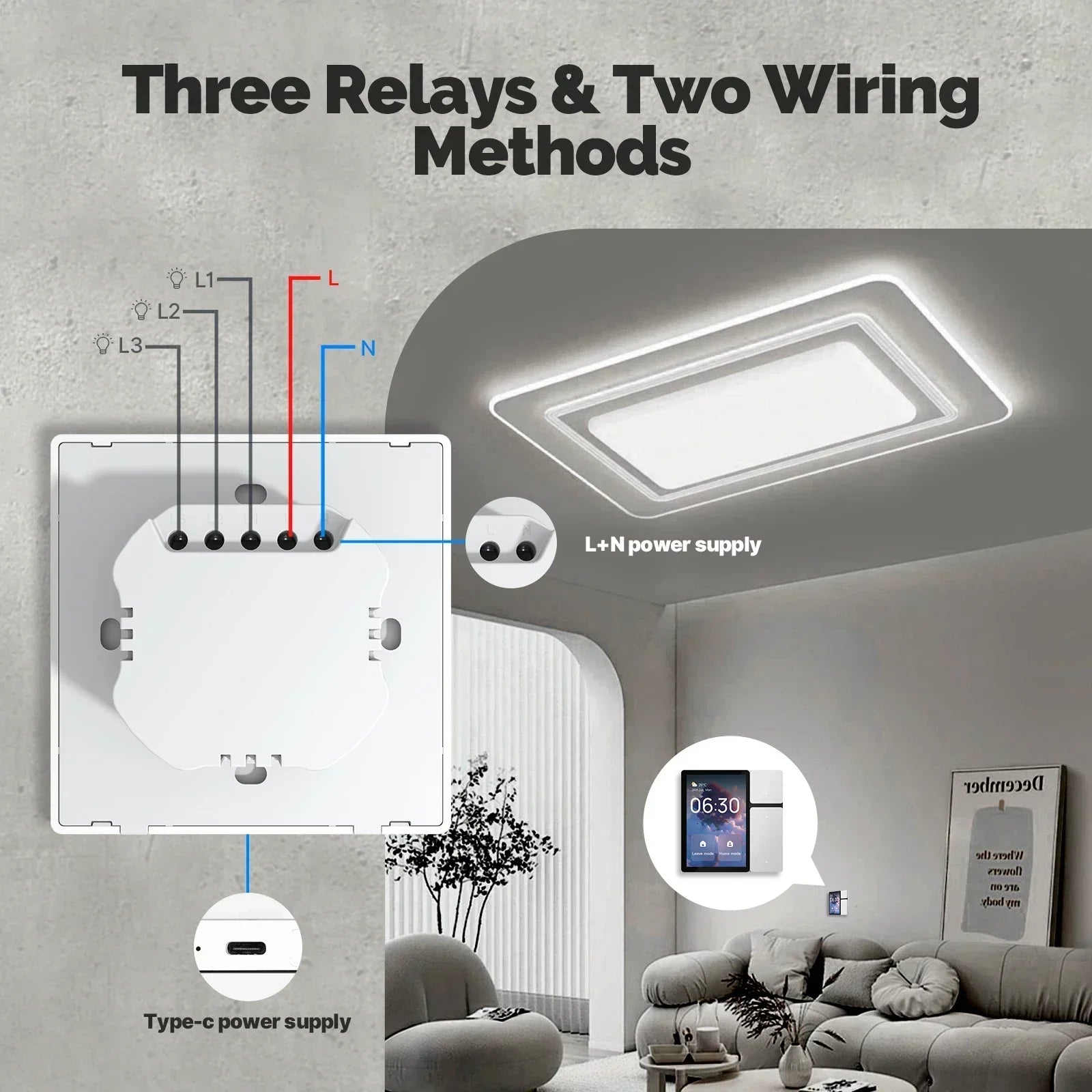 TONGOU Tuya WiFi 3.5-inch Smart Home Control Panel Tuya Zigbee Wall Switches Home Automation LCD Screen IR Remote Controlle