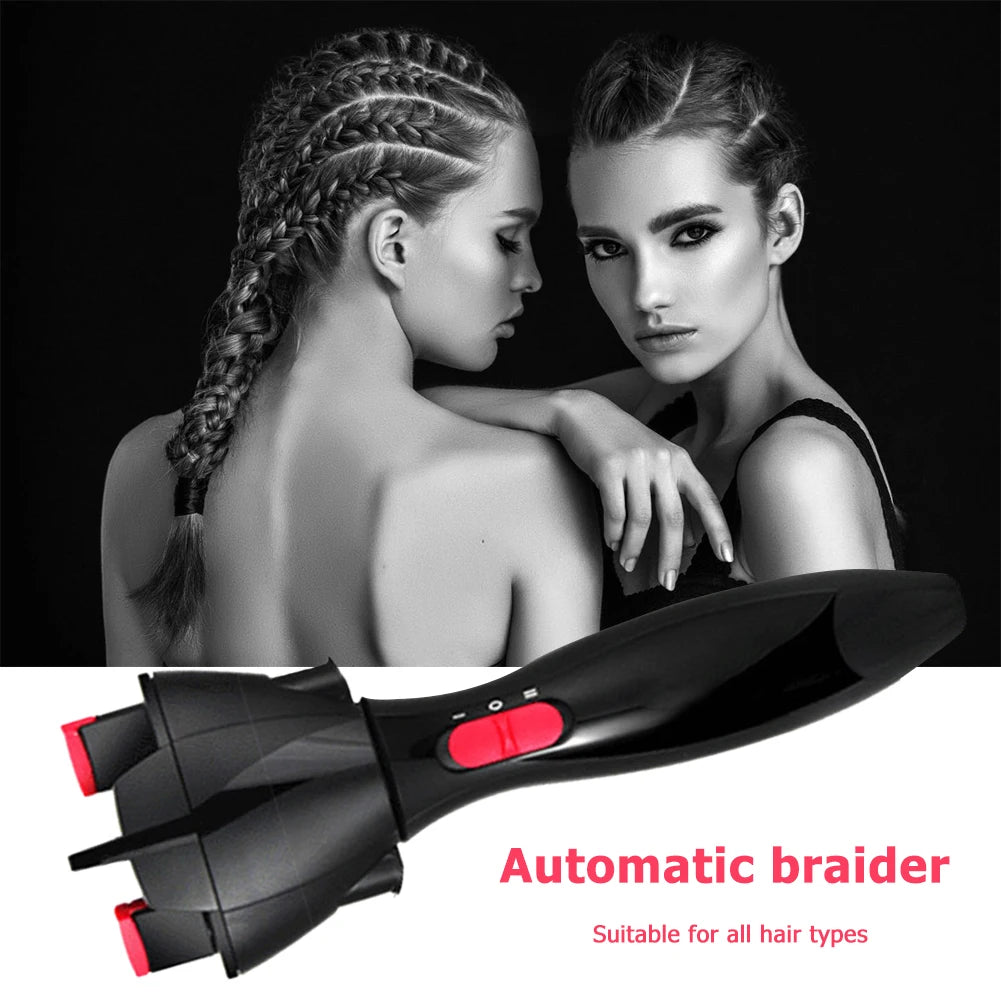 Electric Hair Braider Automatic Twist Knitted Device Hairstyle Braiding Machine