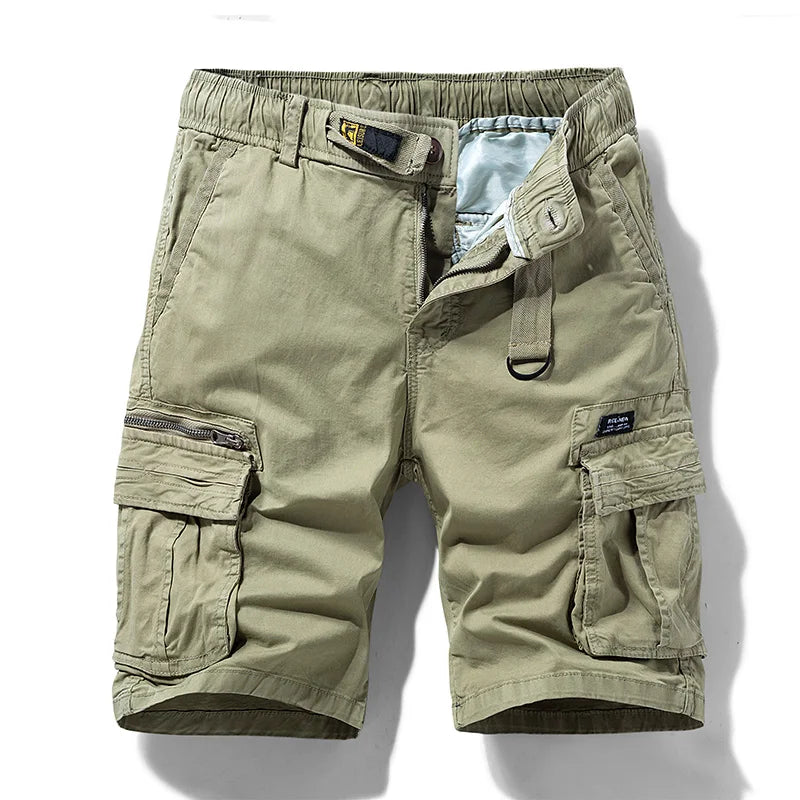 2024 New Summer Men Cotton Cargo Camouflage Shorts Men Clothing Casual Breeche Bermuda Beach Jogger Shorts Male Hot Dropshipping