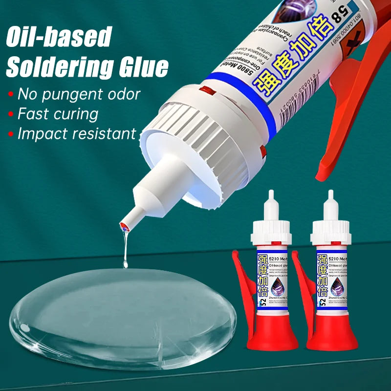 50g Powerful Welding Adhesive Powerful Repair Universal Fast Drying Sealant Tile Sealant Metal Wood Plastic Welding Adhesive