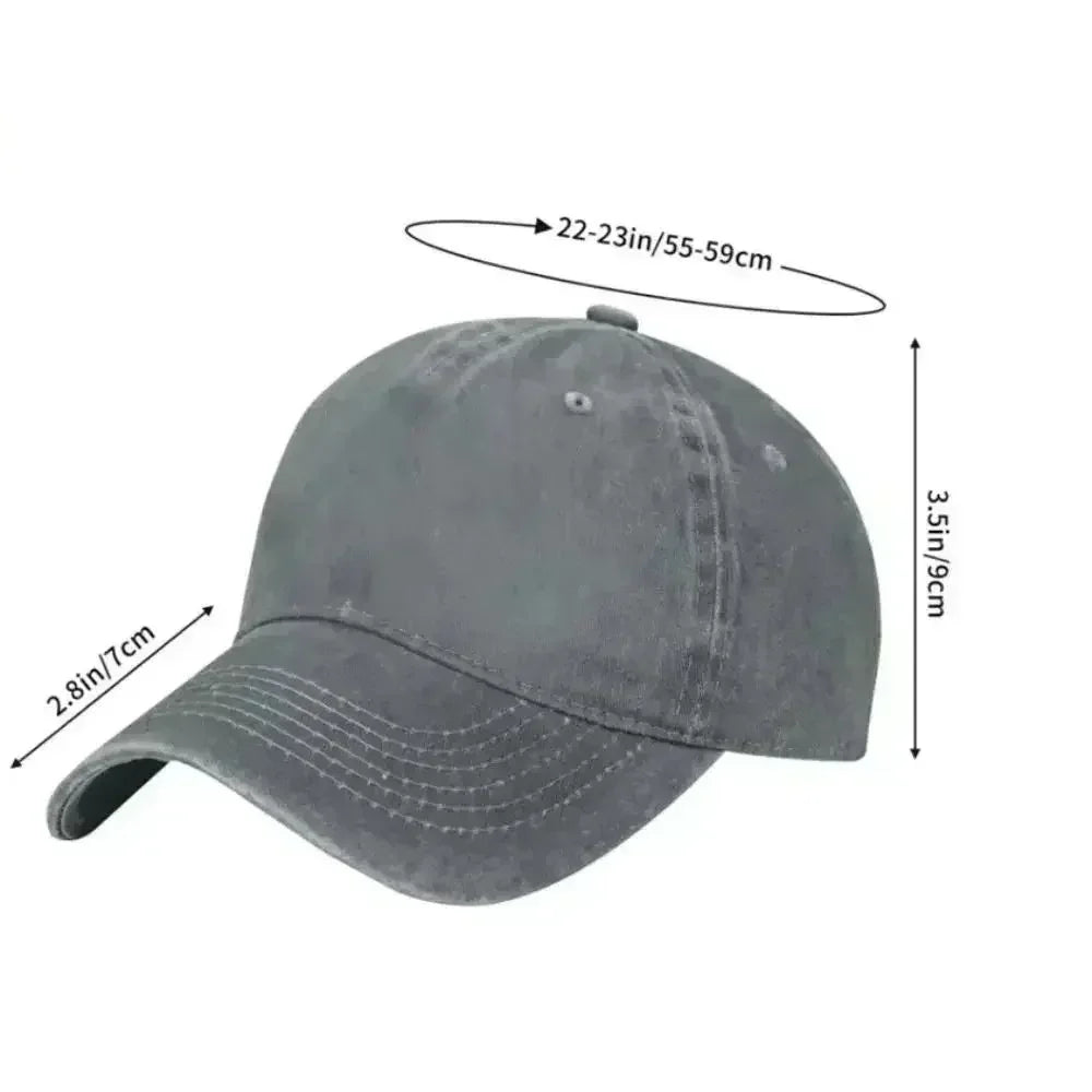 Ceska Zbrojovka CZ Men Women Baseball Cap Distressed Denim Hats Cap Vintage Outdoor Travel Adjustable Fashion Cap