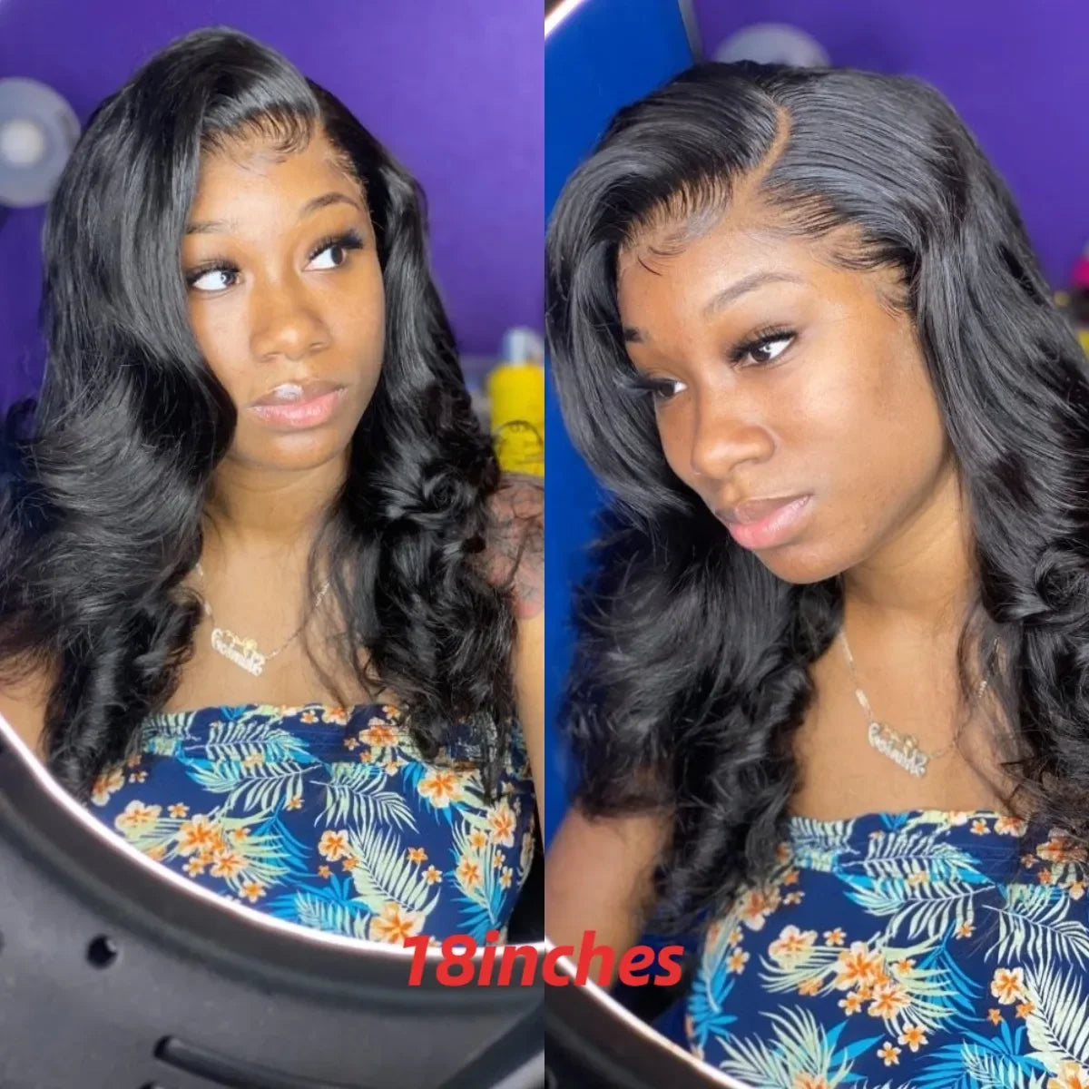 PerisModa Body Wave Human Hair Bundles With Closure 5x5 Transparent Lace 4×4 Brown Lace Brazilian Remy 12A Human Hair Extensions