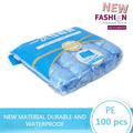 100Pcs/Set Plastic Disposable Shoe Cover Rain Boots Cover For Women Men Sneaker Protector Outdoor Rainy Day Overshoes Accessorie