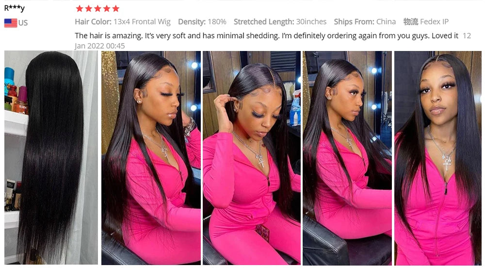 Glueless Wigs HD Transparent Lace Front Human Hair Wig 13x4 13x6 Bone Straight Frontal Wig Pre Plucked 4x4 HD Lace Closure Wig