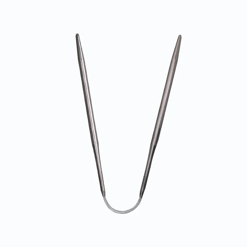 Circular Socks Knit Needles Metal Small Knitting Cable Circular Knitting Needles for Babies Sleeves Knitting Sewing Accessories