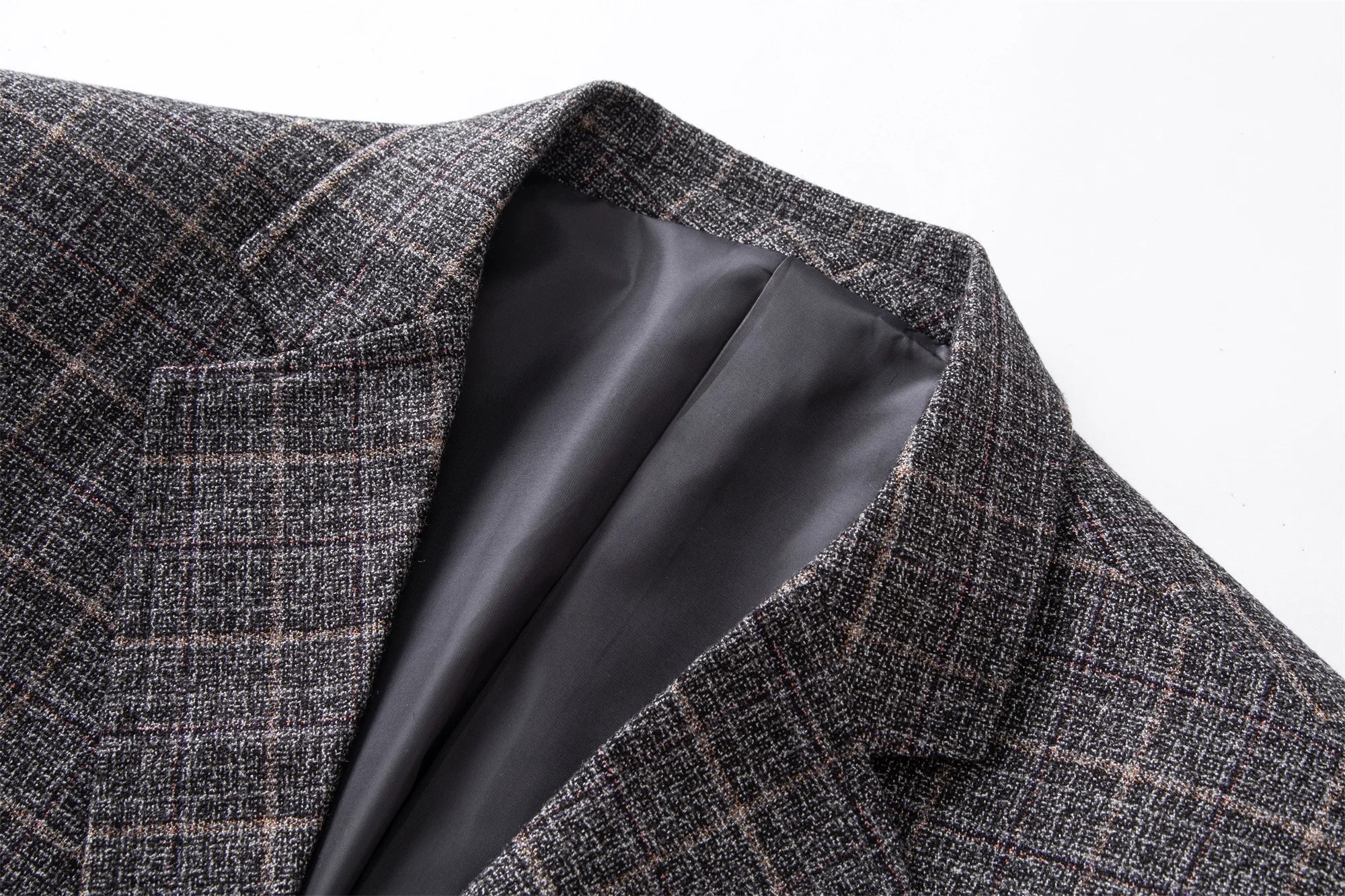 Middle-Aged Men's Business Casual Suit Father's Day Gift Wedding Formal Lightweight Suit Men's 35-60 Years Old Large Size Thin Top Men's Middle-Aged and Elderly Jacket