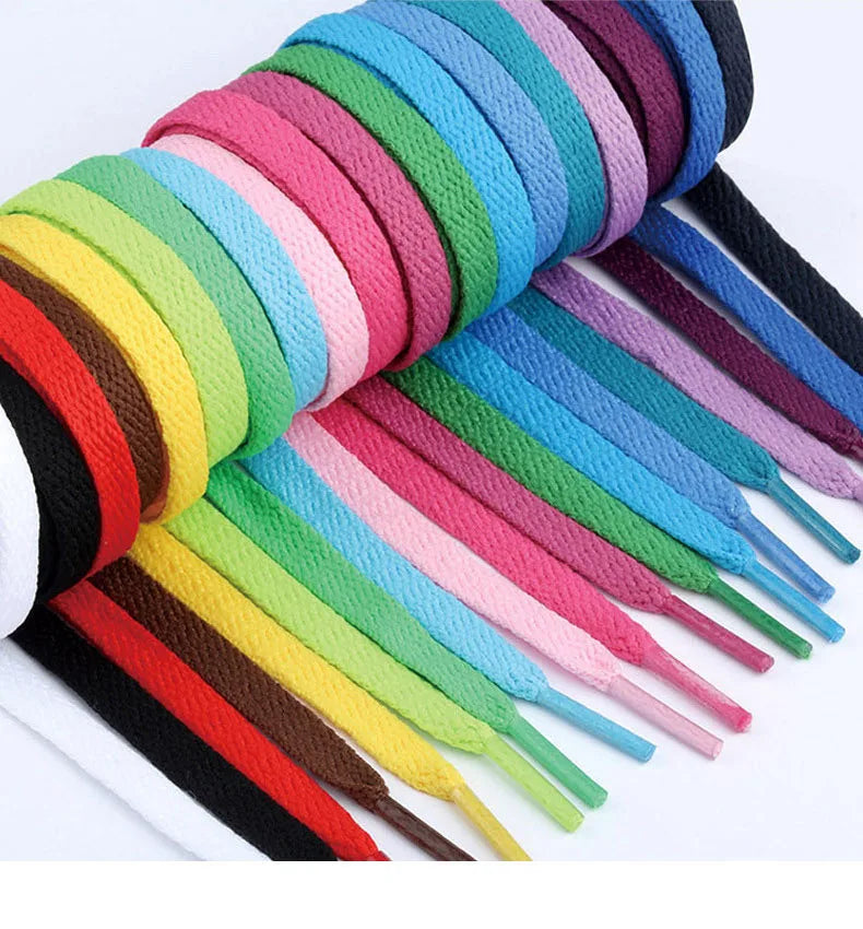 Unisex Nylon Shoelace Decoration Fixed Office Career Casual Daily Navy Green Blue Purple Red 1Pair All Seasons Shoe Ties