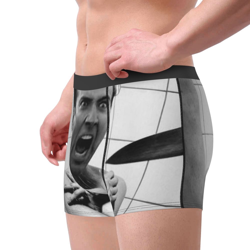 Custom Nicolas Cage Boxer Shorts For Homme 3D Printed Male Nic And His Girls Underwear Panties Briefs Breathbale Underpants