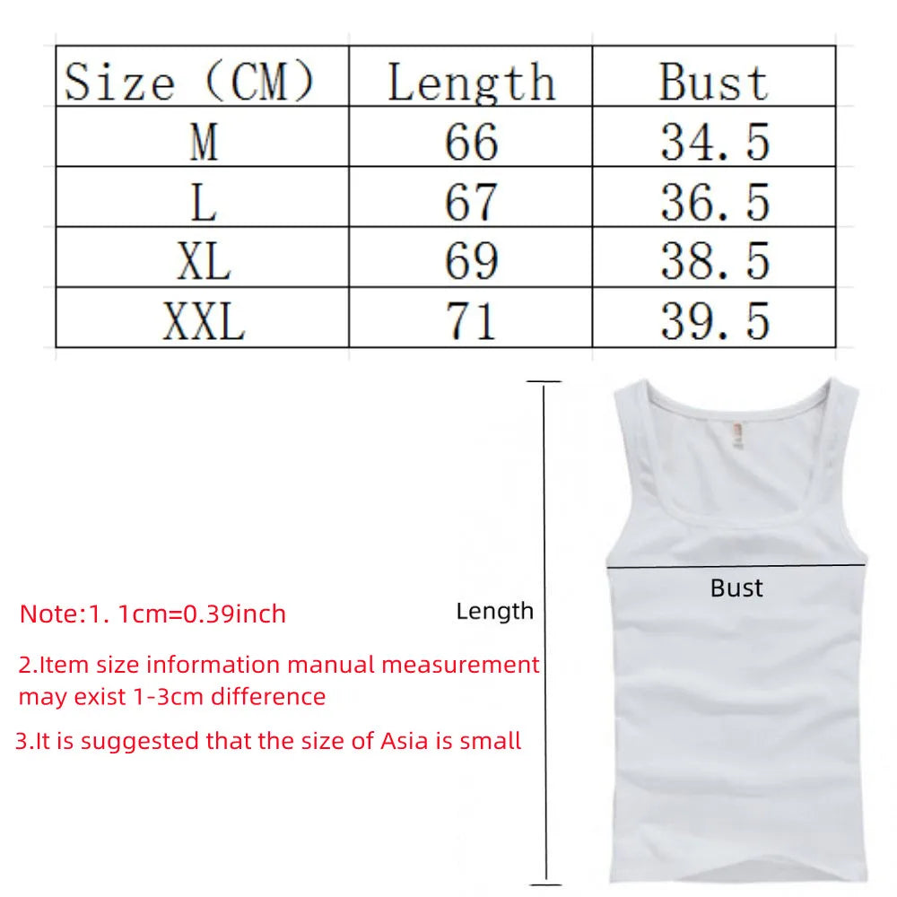 3pcs/Lot Cotton Sleeveless T-shirt Men's And Women's Solid Color Casual Bottoming Shirt Summer Vest Fit Sports Fitness T-shirt