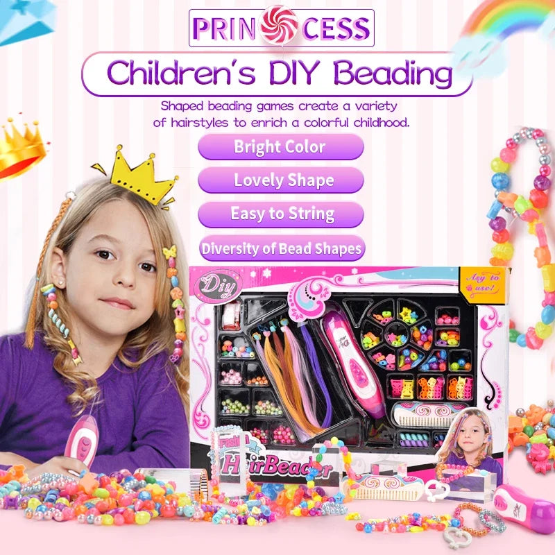 Braiding DIY Hairstyle Tool Electric Automatic Hair Braider Twist Braider Machine Weave Roller Hairstyle Machine Set Child Gift