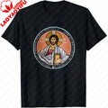 Jesus Christ Pantocrator Icon Sinai Orthodox Christian Man Gift Printed T-Shirt Summer Women Short Sleeve Cotton Unisex T Shirt