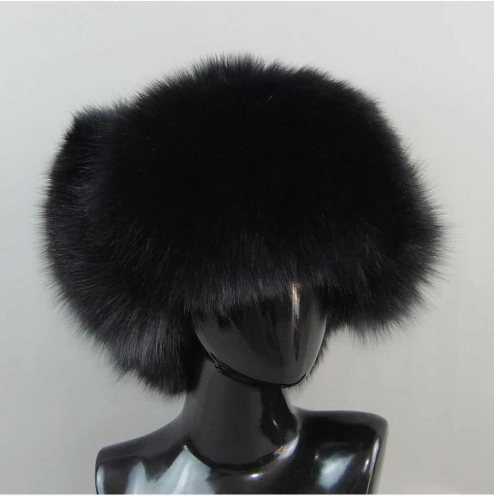 2026 Unisex Outdoor Windproof Winter Natural Real Fox Fur Bombers Hats Women Raccoon Fur Cap Luxury Real Sheepskin Leather Hat