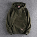 Loose Male Hoodie Solid Autumn Emo Luxury Designer Aesthetic Simple Y2k Vintage Men's Hooded Sweatshirt High Quality Cotton Warm