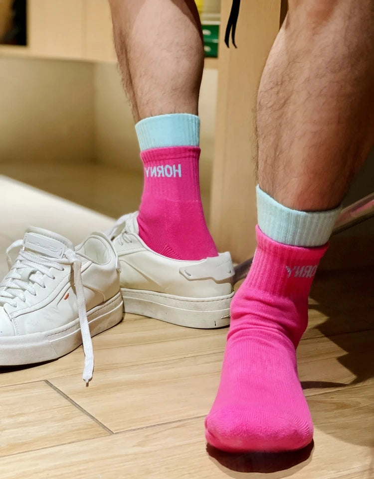 Socks Men Calcetines Hombre Basketball Socks Meias Masculina Casual Fashion Cotton Sock Sweat Sport Middle Tube Letter Socks