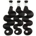 Bulk Braiding Hair 100% Human hair Virgin Deep Wave Unprocessed No Weft Boho Braids Human Hair Bulk Extensions Brazilian Remy 1B