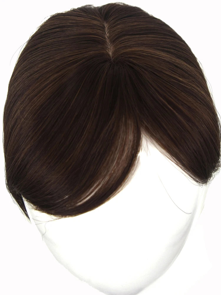 TOPREETY Heat Resistant Synthetic Hair 50gr Clip on Hair Topper Extensions B7