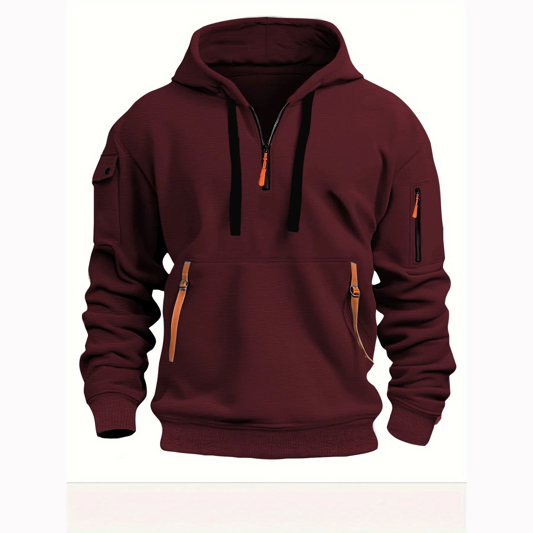 Customizable Shoulder Drop Hooded Sweatshirt Men's Women's Loose Pullover Fashion Casual hoodie jacket Tailor-made T-Shirts