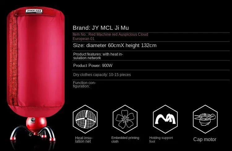Dryer Household Laundry Drier Air Dryer Quick Drying Clothes Dryer Small